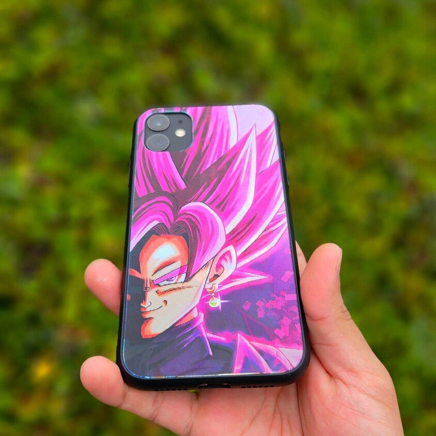3D Goku Black/Goku iPhone Case