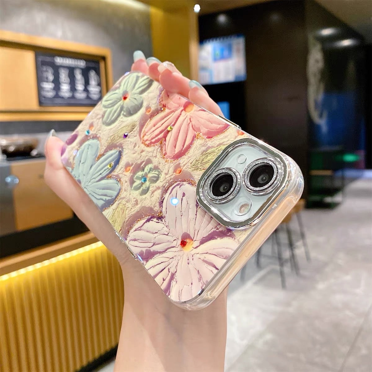 Cute flower phone case