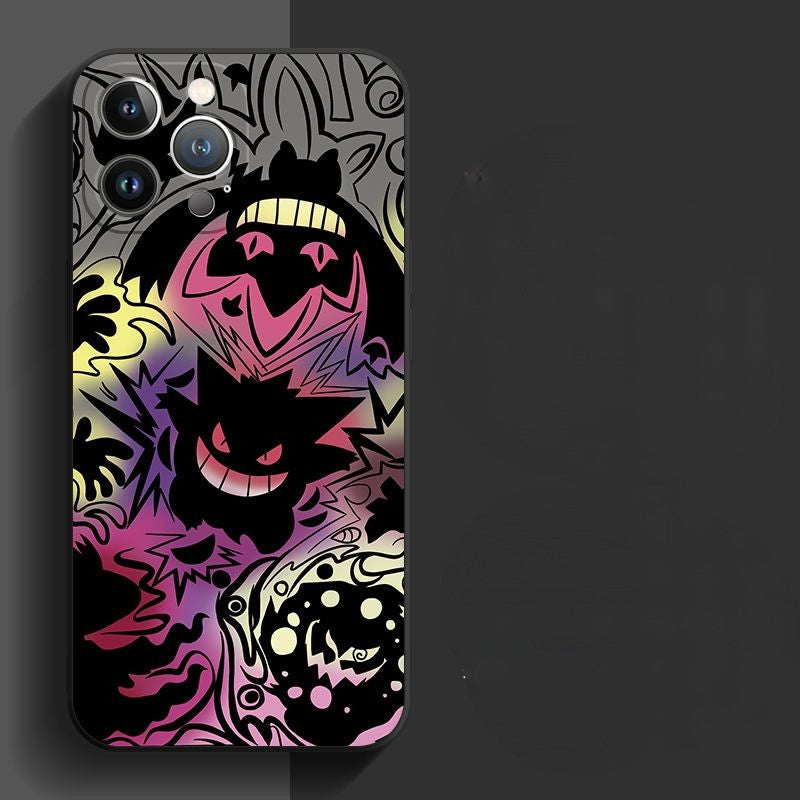 cat and mouse Gengar Phone Case