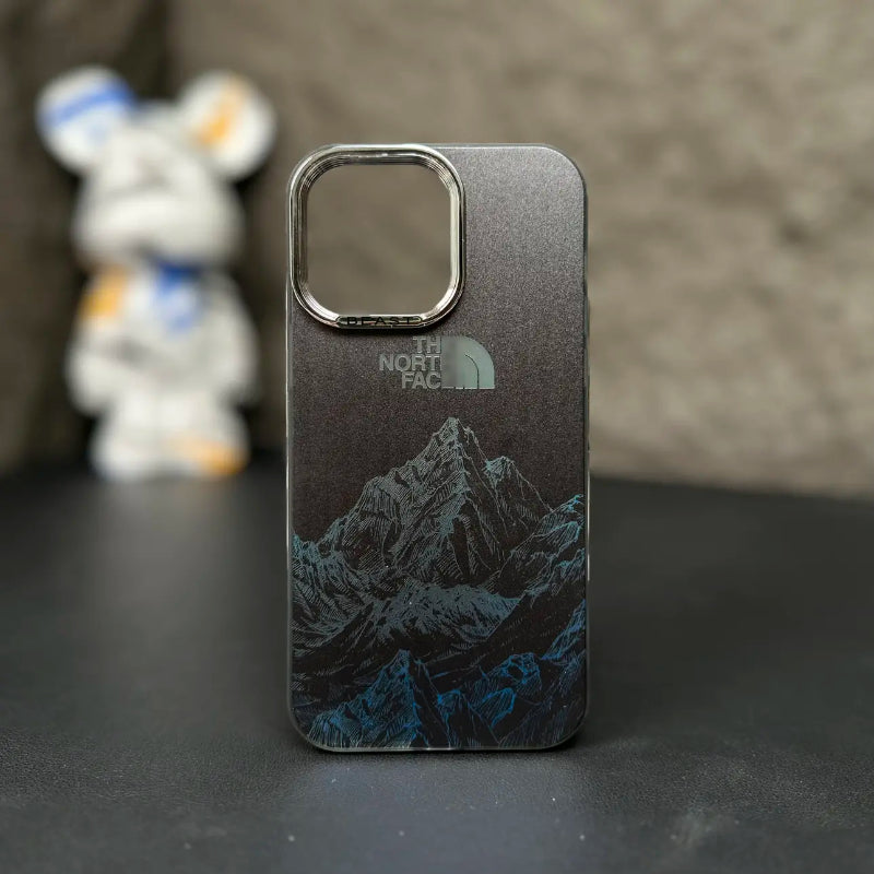 INS Purple Blue Sunset N-NorthS Mountain Phone Case