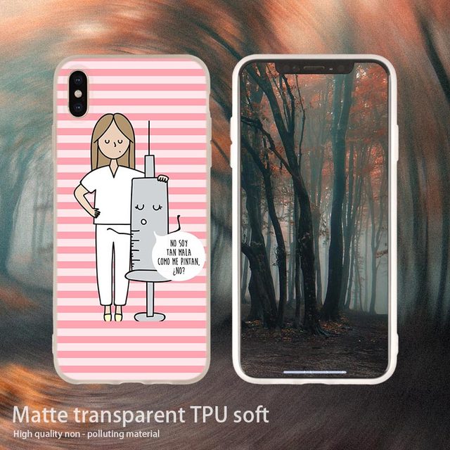 iPhone Doctor Nurse Funny Story Case